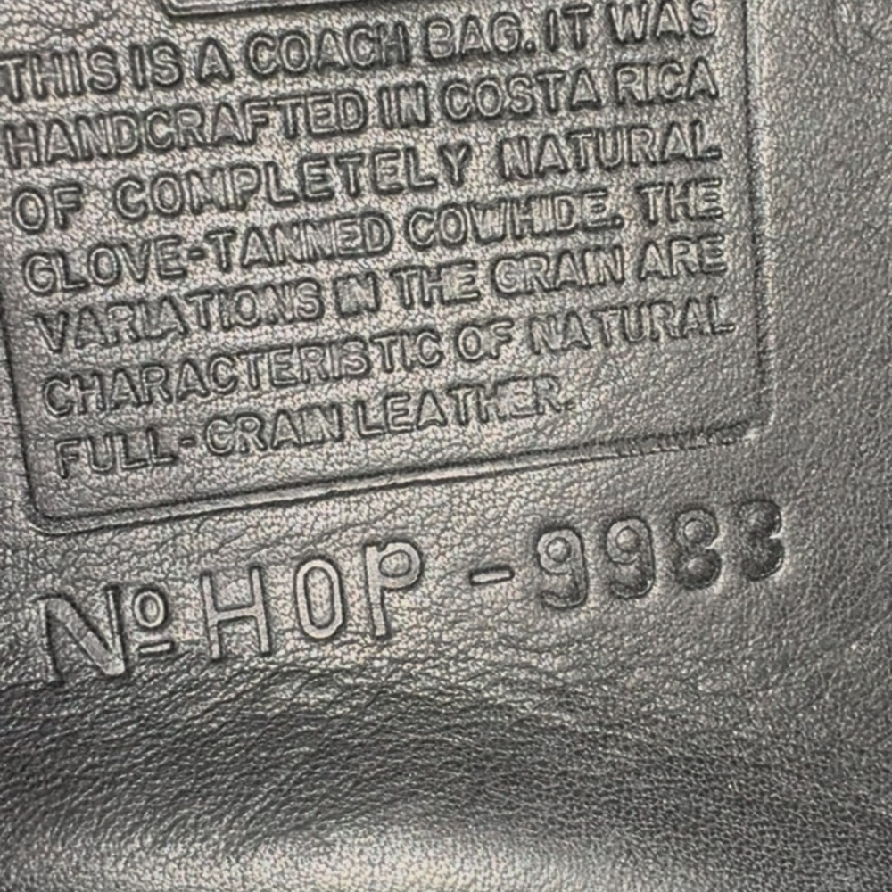 Coach Regina Leather Crossbody 9983 (No Strap) - Picture 9 of 9